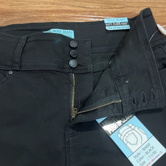 Skinny High Rise Push Up 11/30 Black women Jeans - Picture 2 of 4